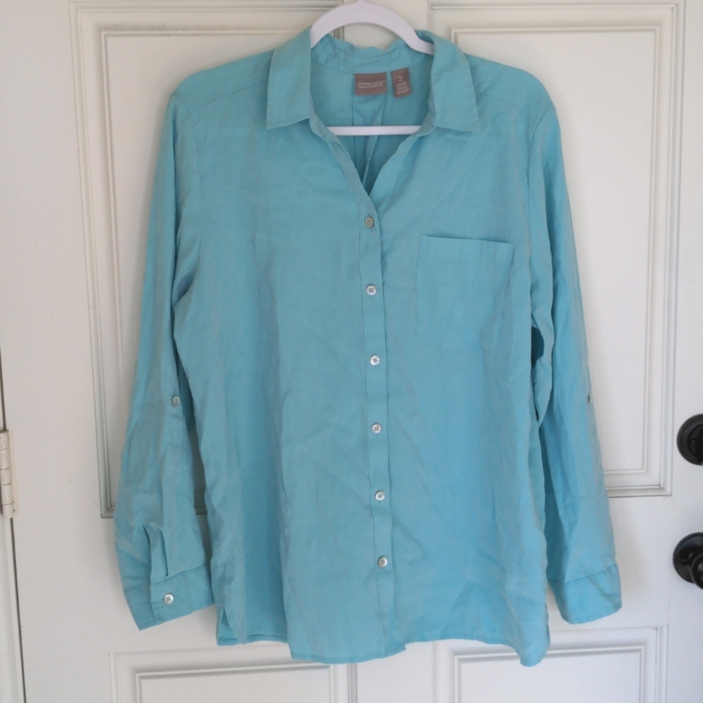 Chico's Modal Button Down, 2